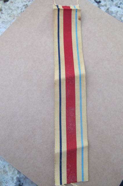 Commonwealth Countries -WWII - Full Size Africa Star Ribbon 15 cms.